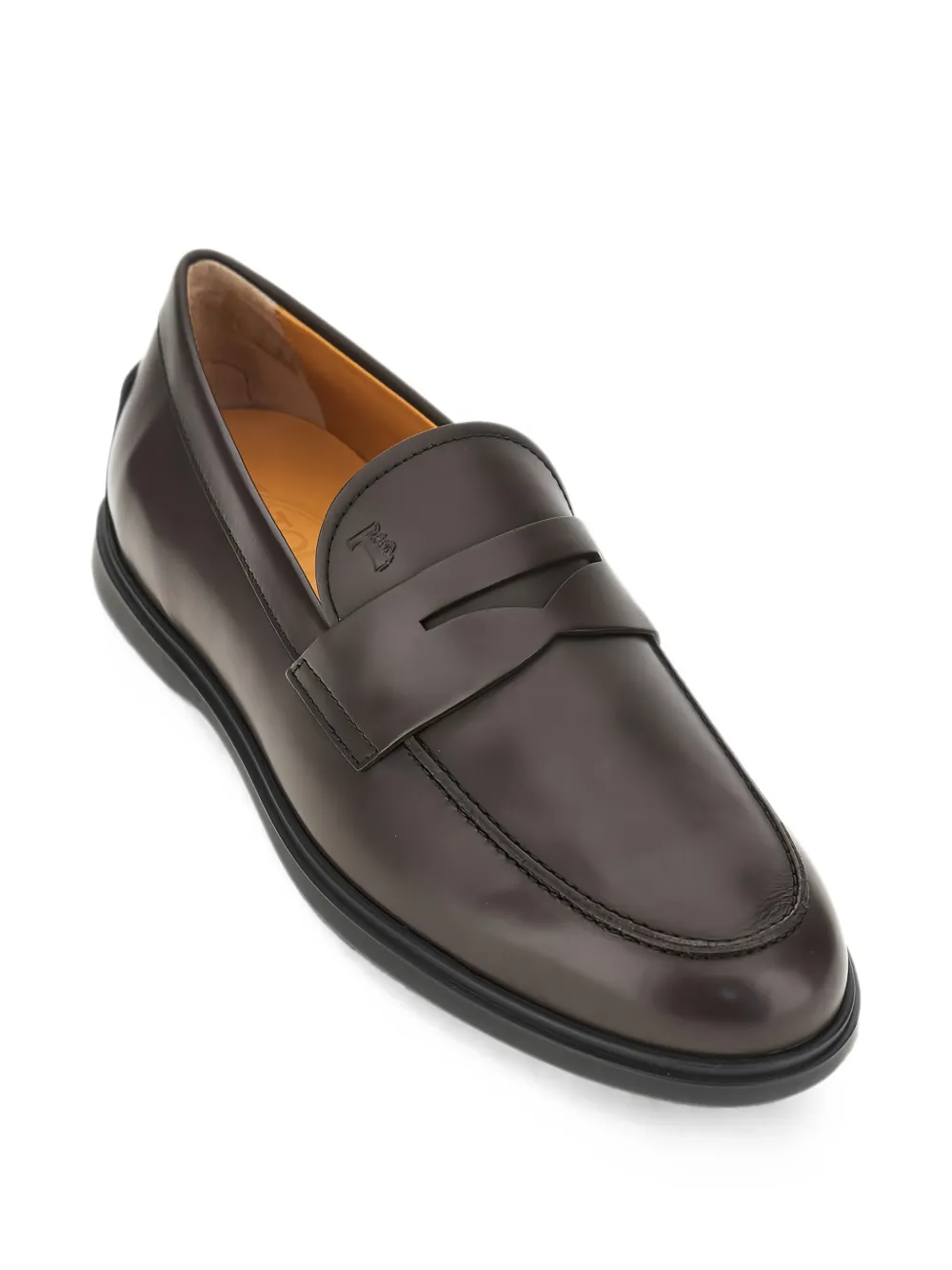 Tod's leather Gommino loafers Bruin