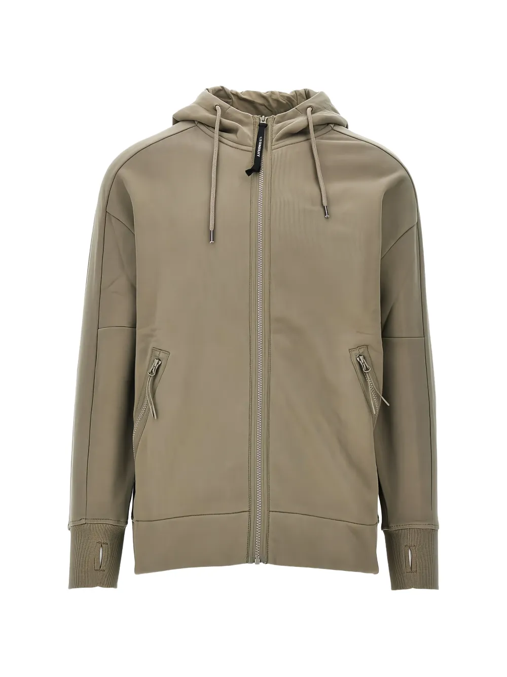 C.P. Company zip-up hoodie - Toni neutri