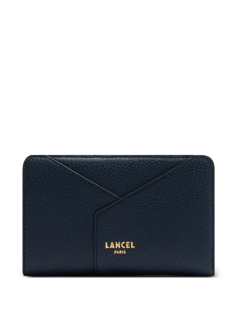 Lancel Enveloppe grained leather wallet - Blu