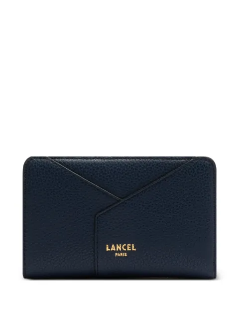 Lancel Enveloppe grained leather wallet