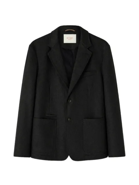 RETORI single-breasted padded blazer