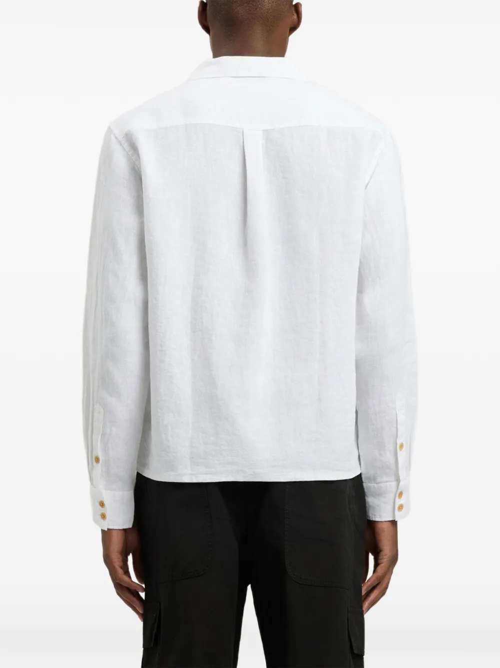 Palm Angels Bowlingshirt met palmboom-print Wit