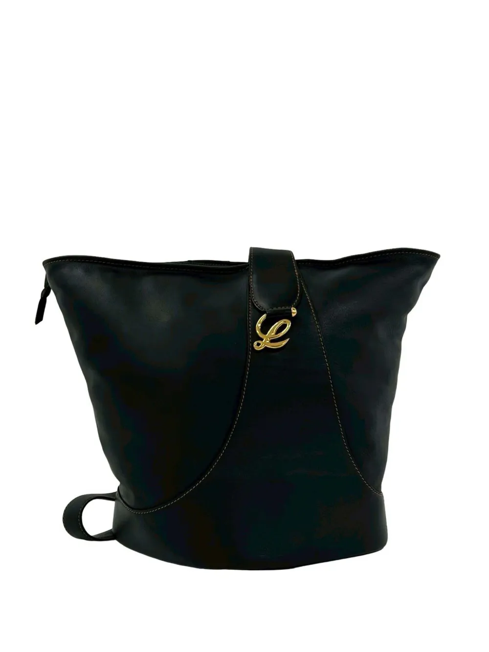 Loewe Pre-Owned 2010-2026 Anton Sling Bag Umhängetasche aus Leder - Schwarz
