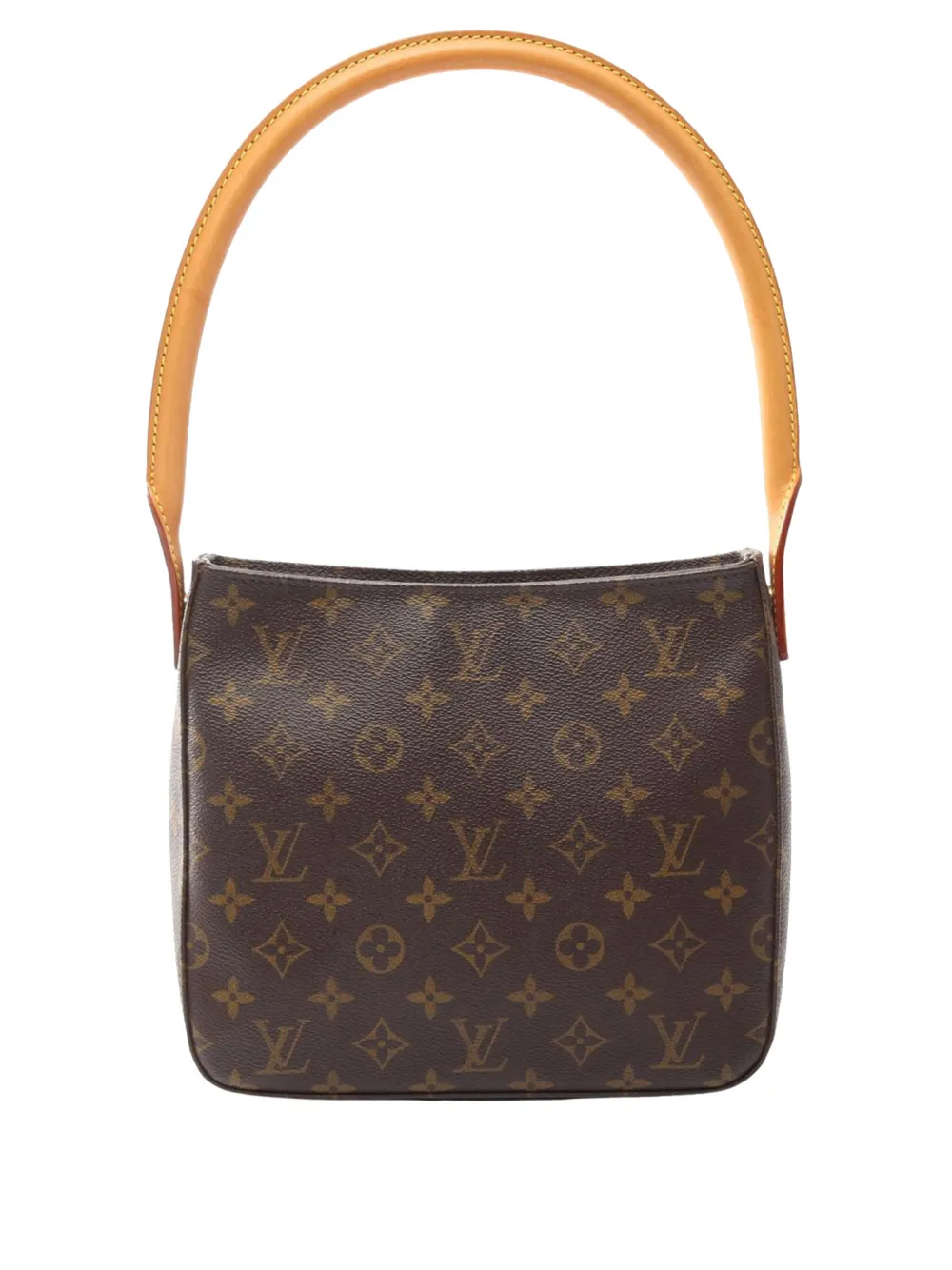 Louis Vuitton Pre-Owned Borsa a spalla Looping MM con monogramma 2002 - Marrone