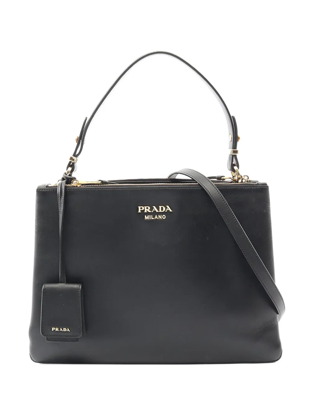 Prada Pre-Owned 2018-2020 Satchel-Tasche - Schwarz