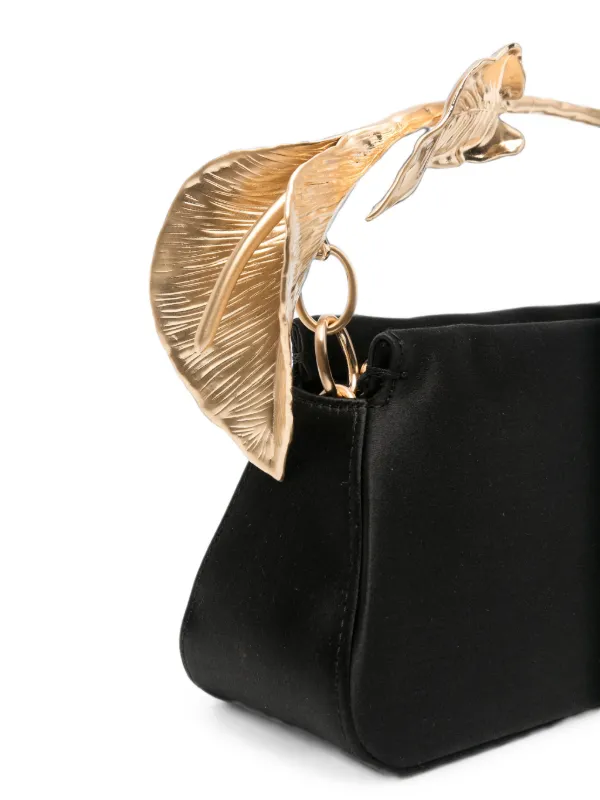Cult Gaia Calla leaf-detail Tote Bag | Black | FARFETCH