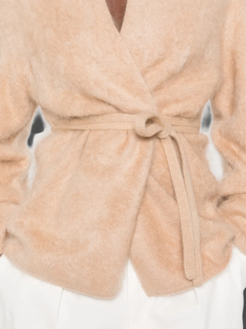 Soft Goat Geborsteld wikkelvest Beige