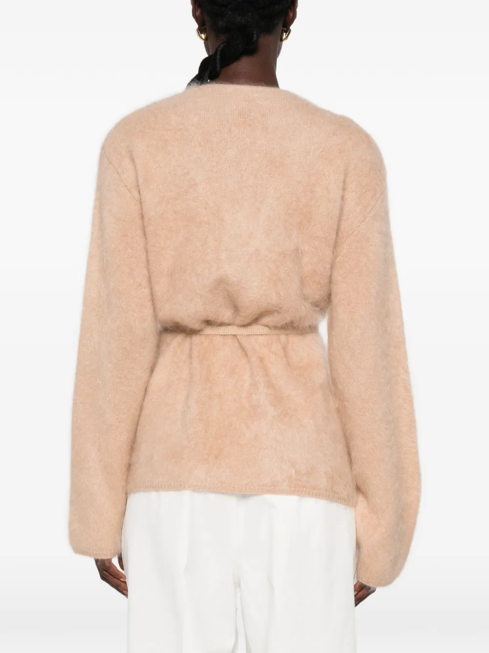 Soft Goat Geborsteld wikkelvest Beige