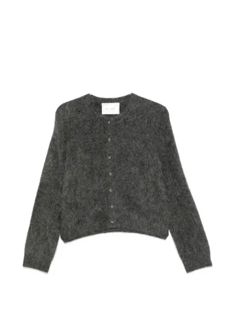 Soft Goat brushed-knit alpaca cardigan