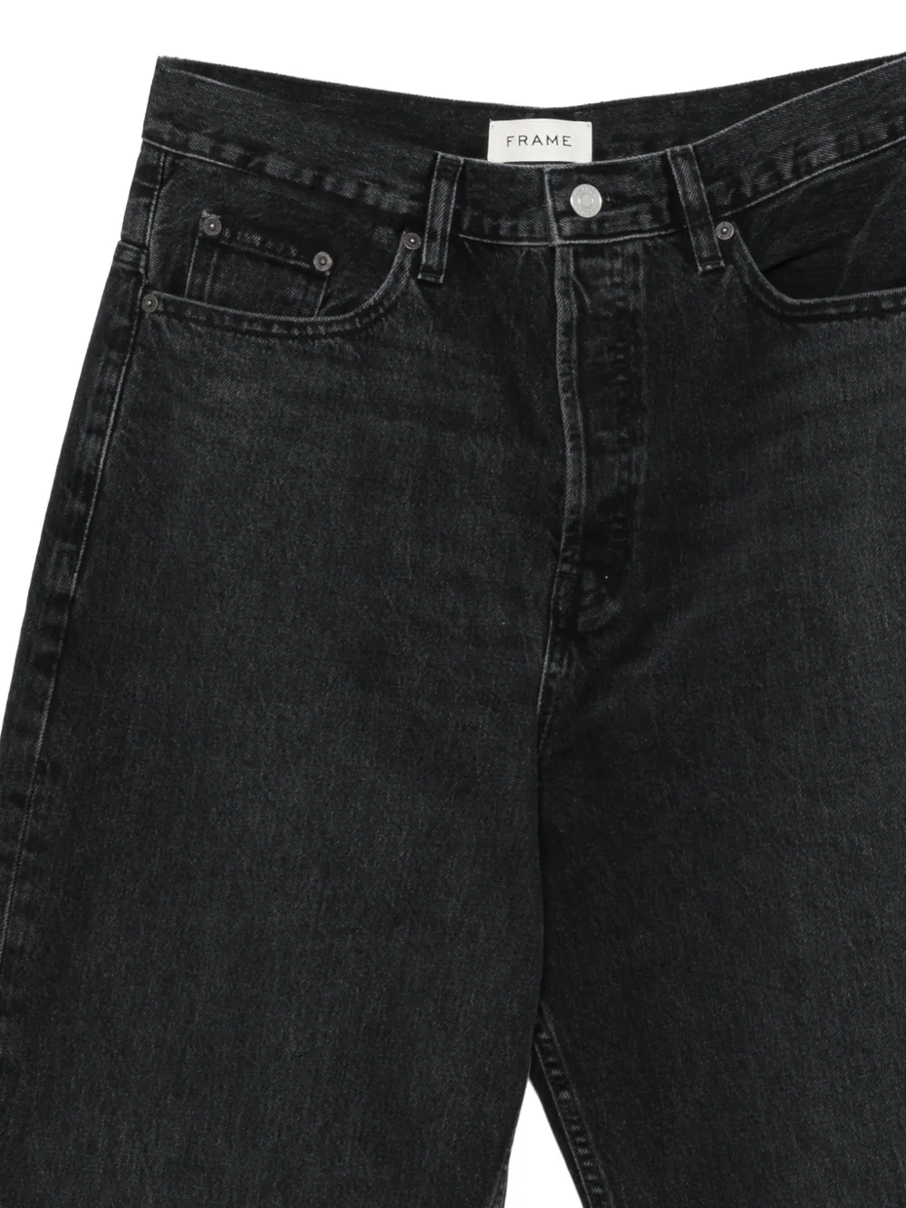 FRAME baggy jeans Zwart