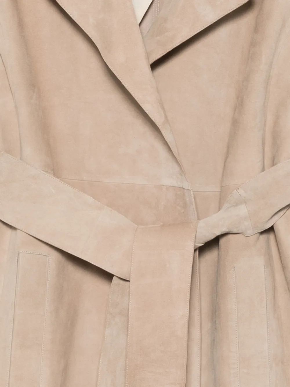 Arma Yava suède jas Beige