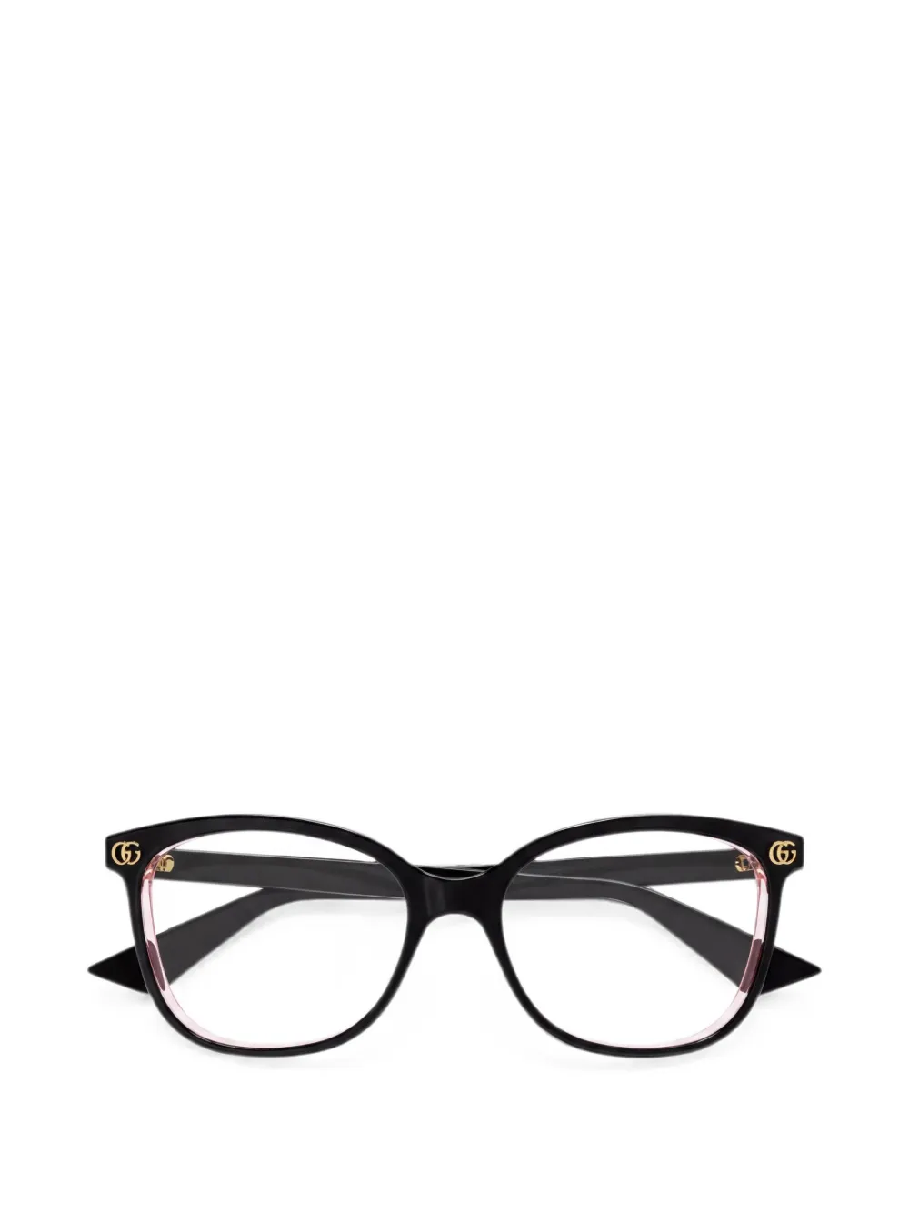 Gucci Eyewear geometric-frame glasses - Nero