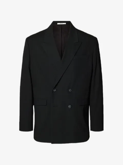 SELECTED double-breasted dinner jacket