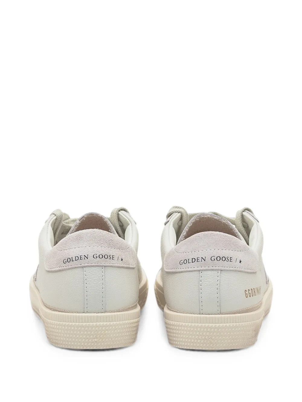 Golden Goose Kids May star-patch sneakers Wit