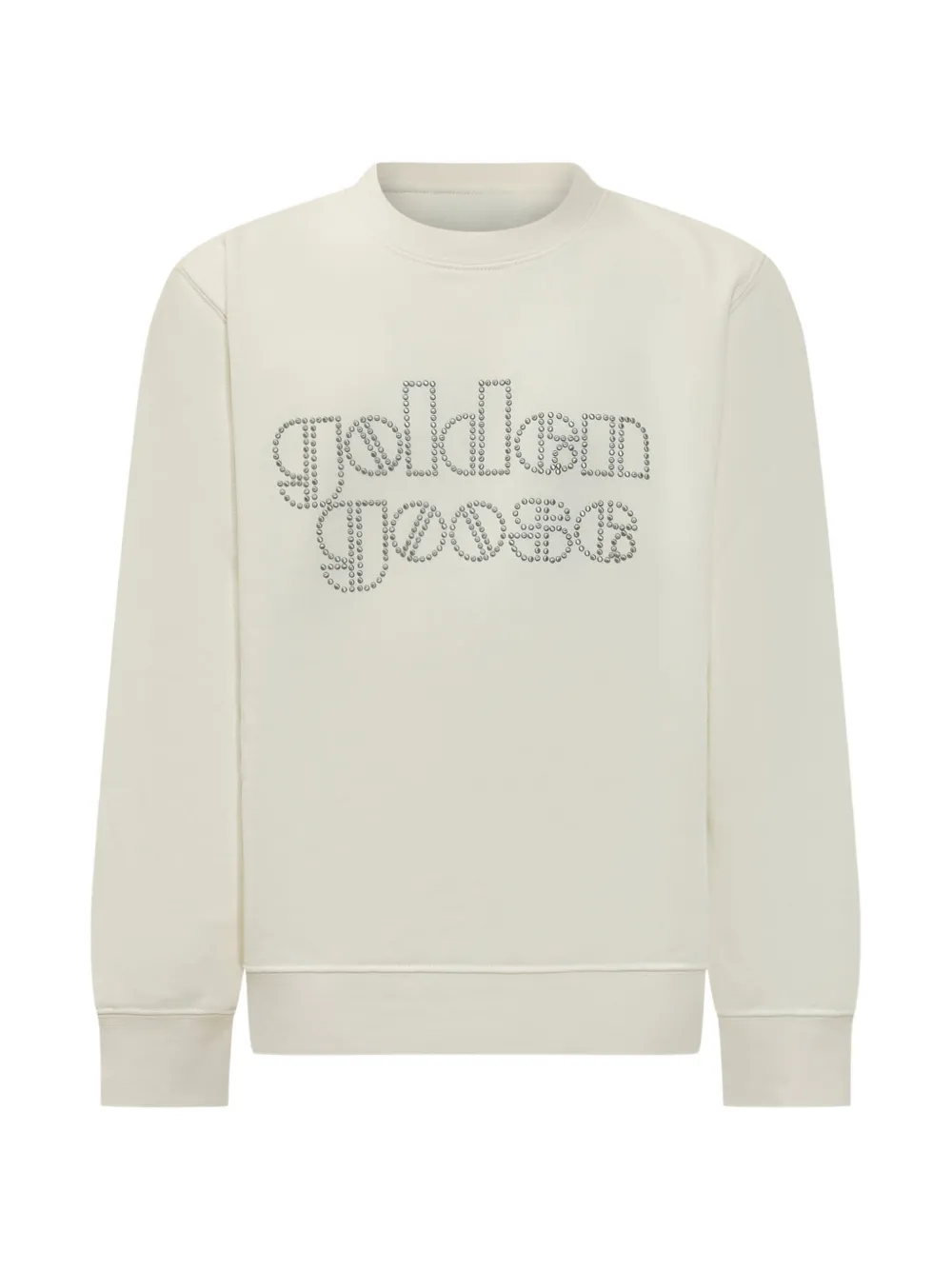 Golden Goose Kids Journey logo-embellished sweater - Toni neutri