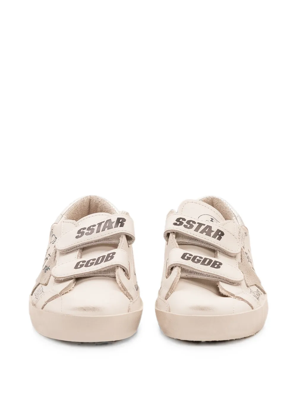 Golden Goose Kids Old School sneakers Beige