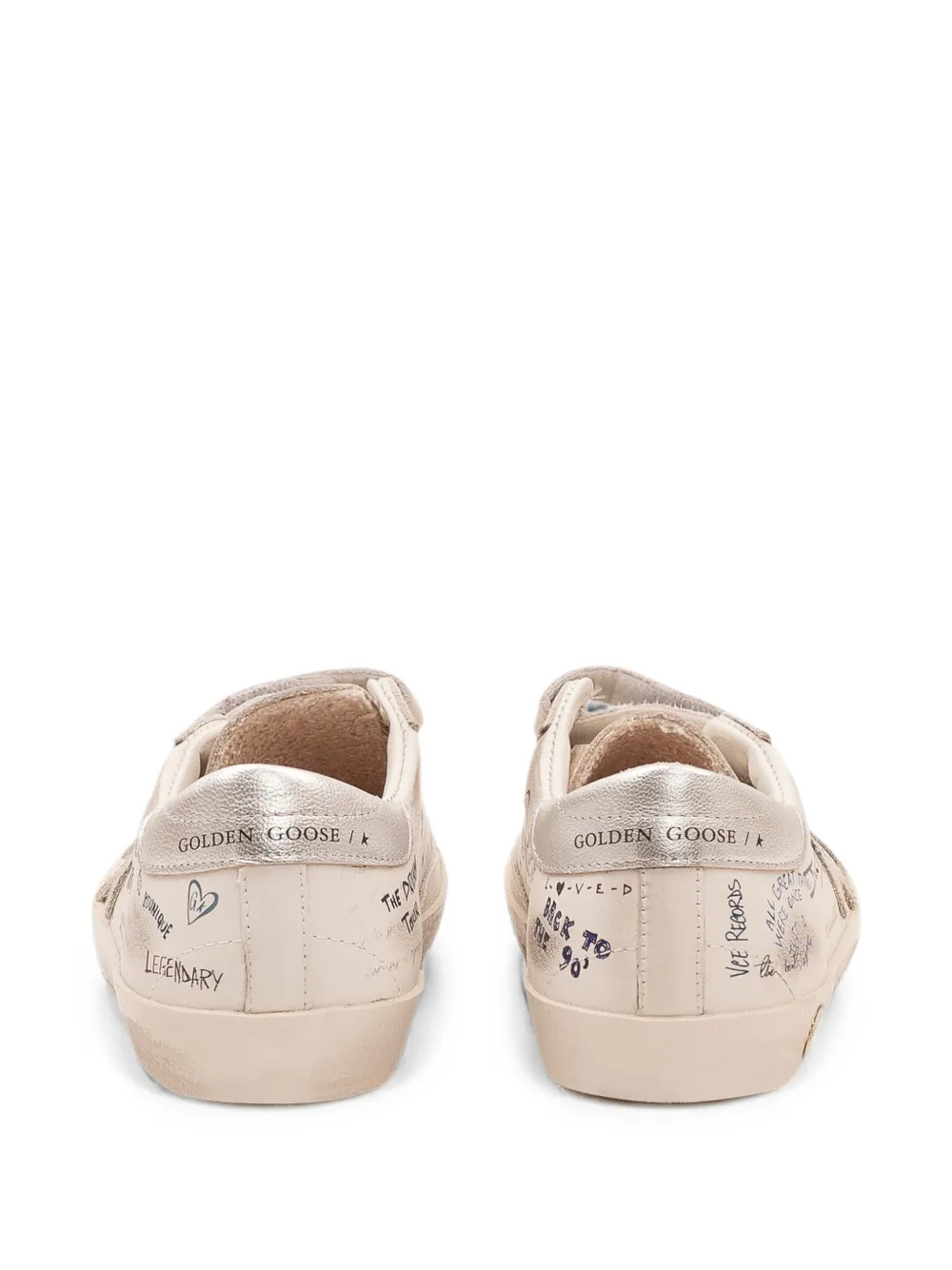 Golden Goose Kids Old School sneakers Beige
