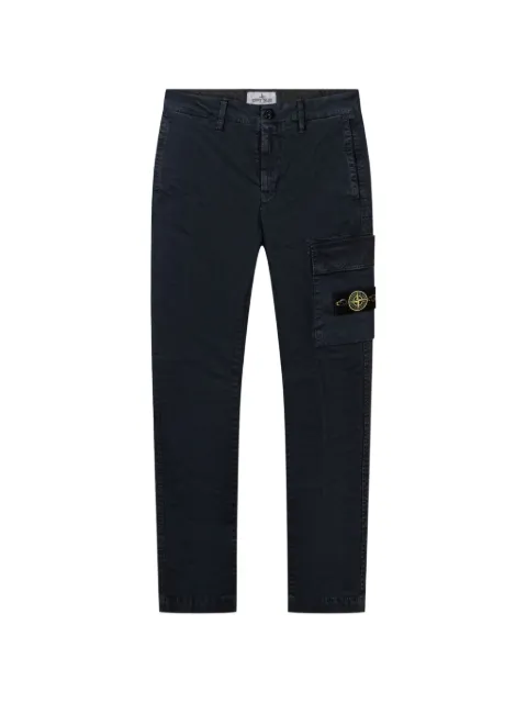 Stone Island Junior Compass-patch cargo pants