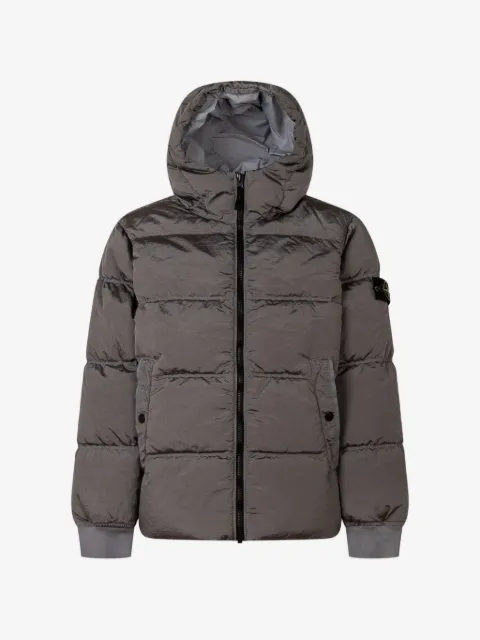 Stone Island Junior hooded padded jacket