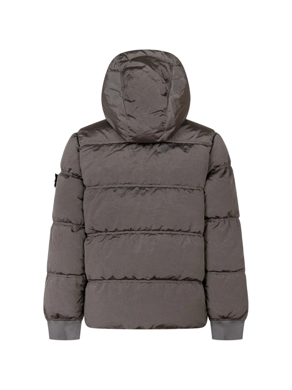 Stone Island Junior Gewatteerd jack Grijs