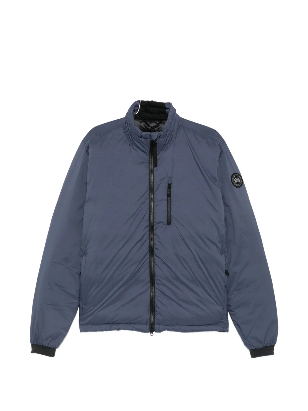Canada Goose Lodge quilted logo-patch jacket - Blu