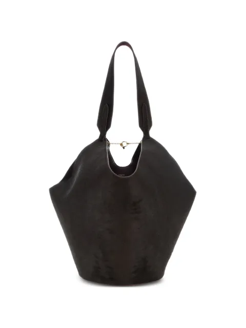 KHAITE small Lotus sculptural tote bag