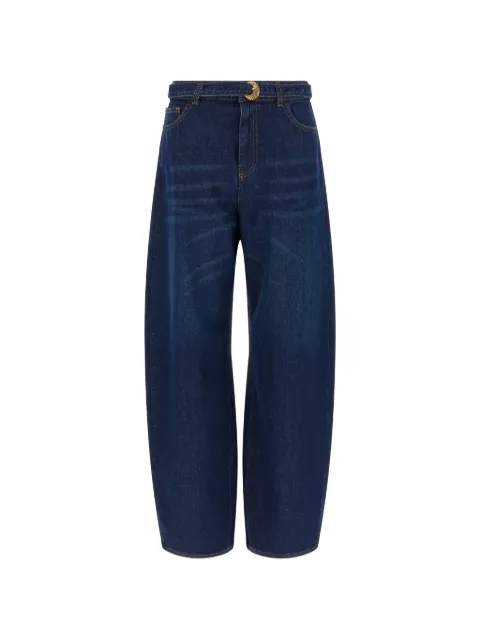 TWINSET jeans tapered con cinturón