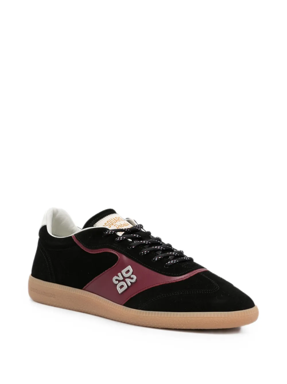 DSQUARED2 Rebels logo-plaque sneakers Zwart