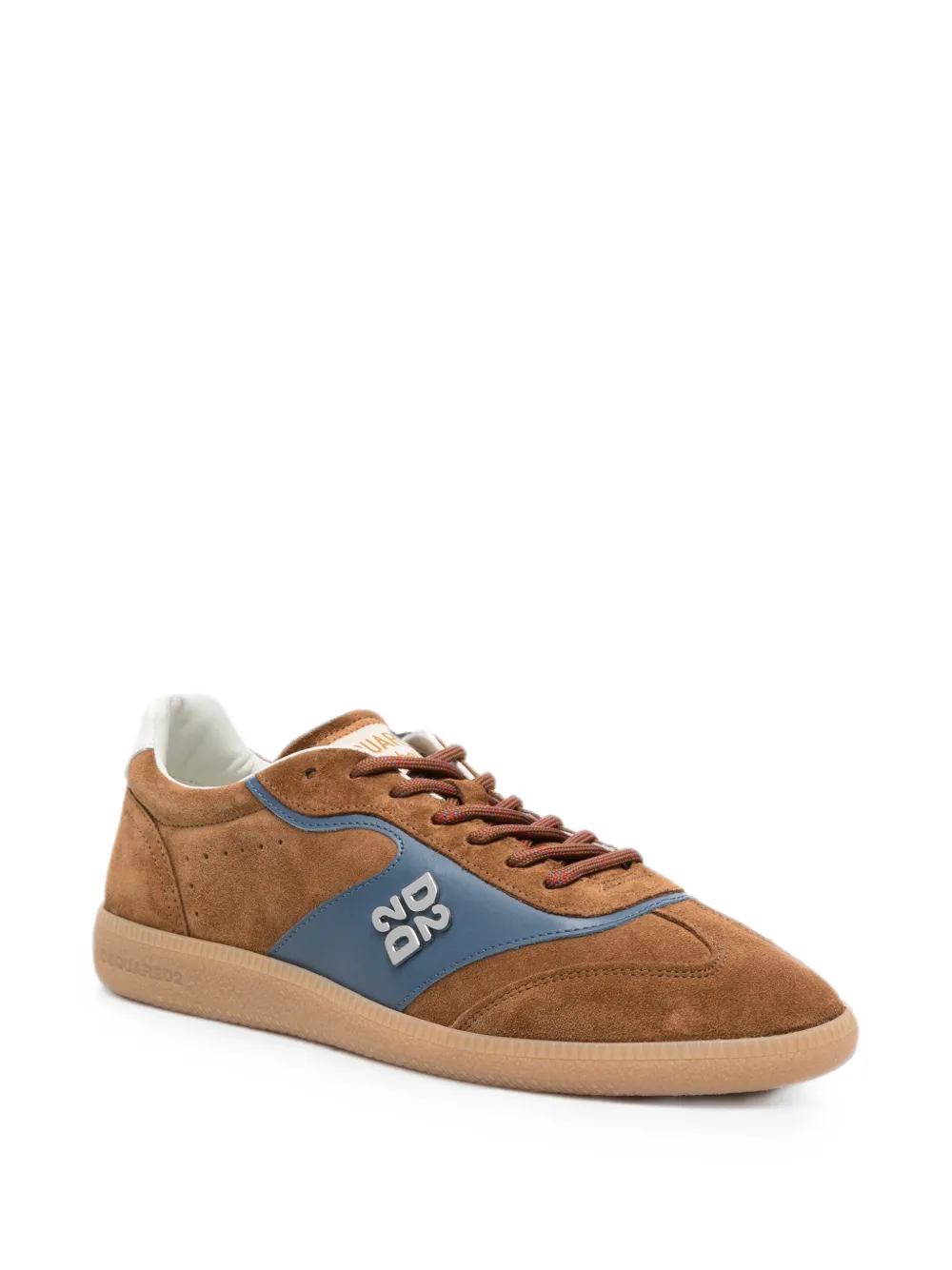 DSQUARED2 Rebels logo-plaque sneakers Bruin