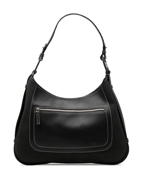 Ferragamo Pre-Owned Borsa a spalla in tela e pelle 2021