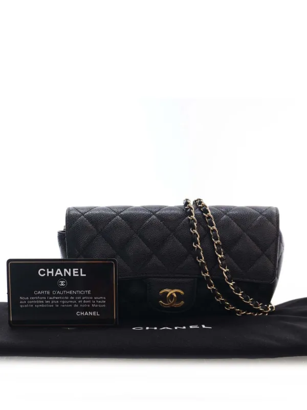 CHANEL Pre-Owned 2021 ココマーク マトラッセ サングラスケース