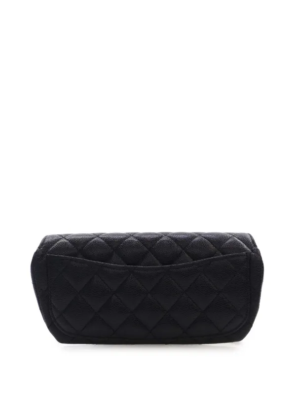 CHANEL Pre-Owned 2021 ココマーク マトラッセ サングラスケース