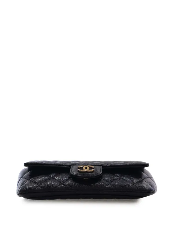 CHANEL Pre-Owned 2021 ココマーク マトラッセ サングラスケース