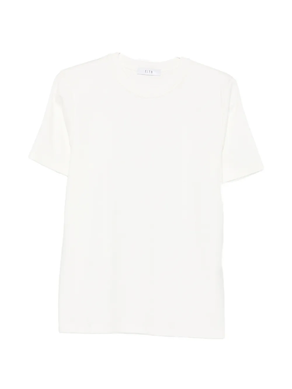 Eleh Crew-neck Short-sleeve T-shirt In White