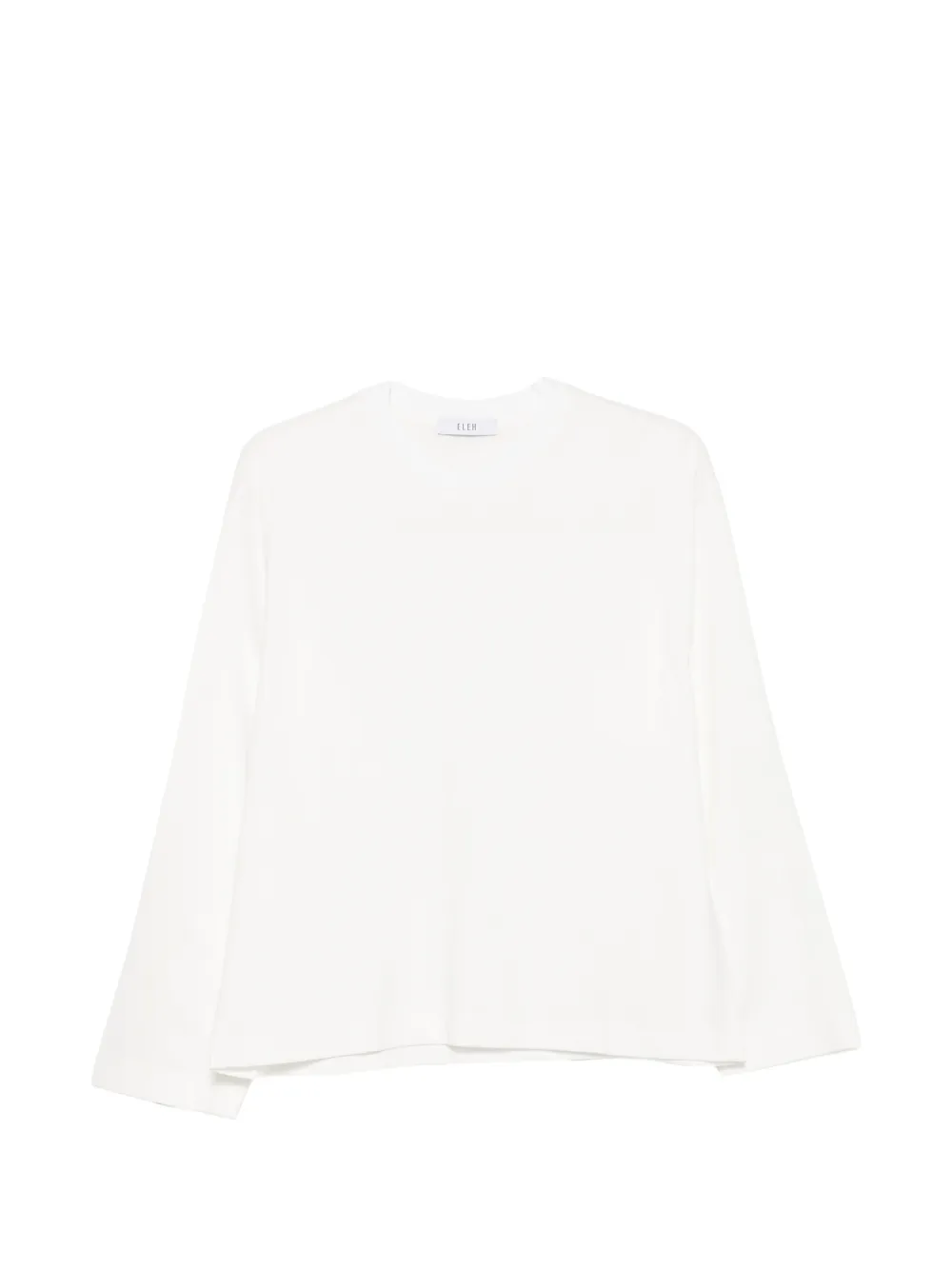 Eleh long-sleeve T-shirt - Bianco