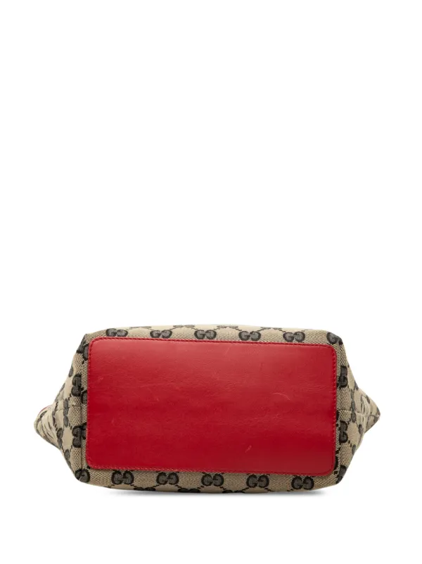 Gucci Pre-Owned 2000-2015 GGキャンバス トートバッグ | レッド