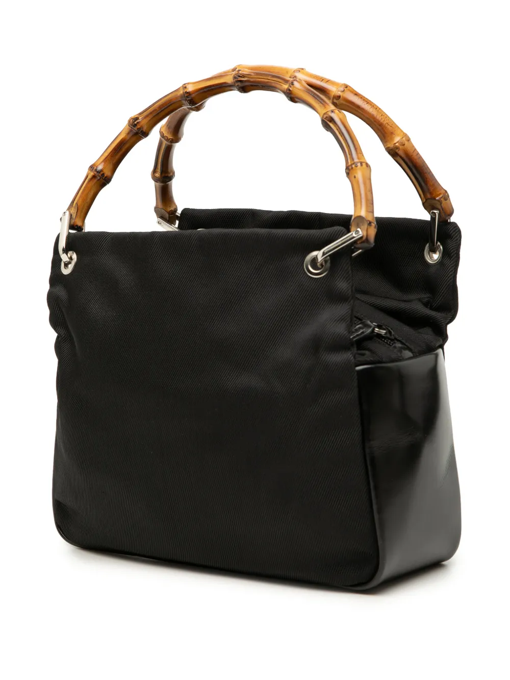 Gucci Pre-Owned 20th Century ナイロン バンブー ハンドバッグ
