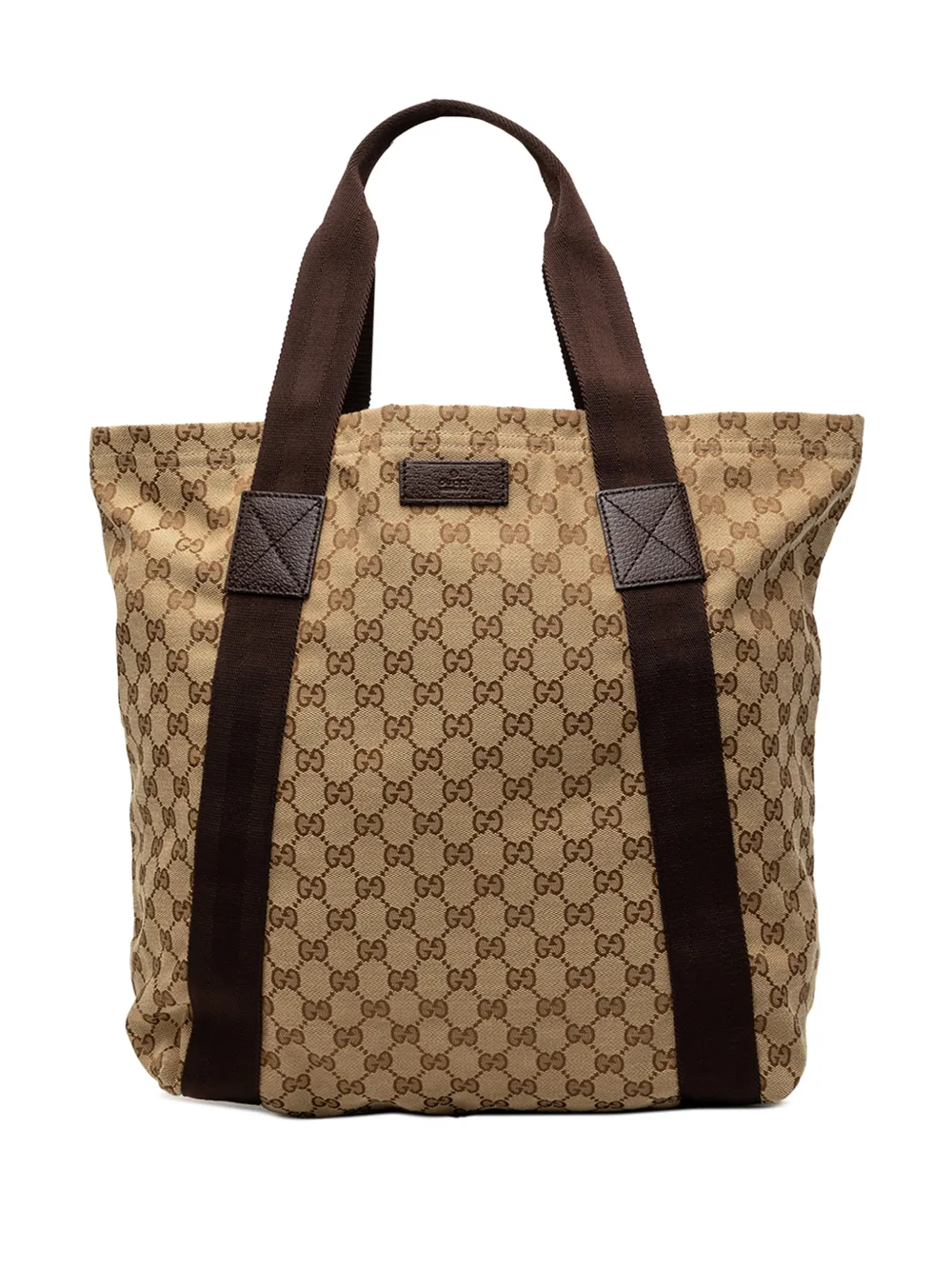 Gucci Pre-Owned 2000-2015 GG Canvas Tote Bag - Nude