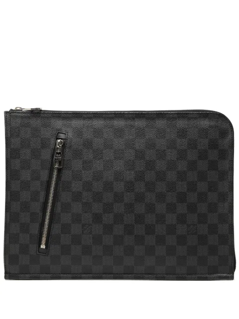 Louis Vuitton Pre-Owned 2013 Damier Graphite Poche Documents Portfolio clutch bag