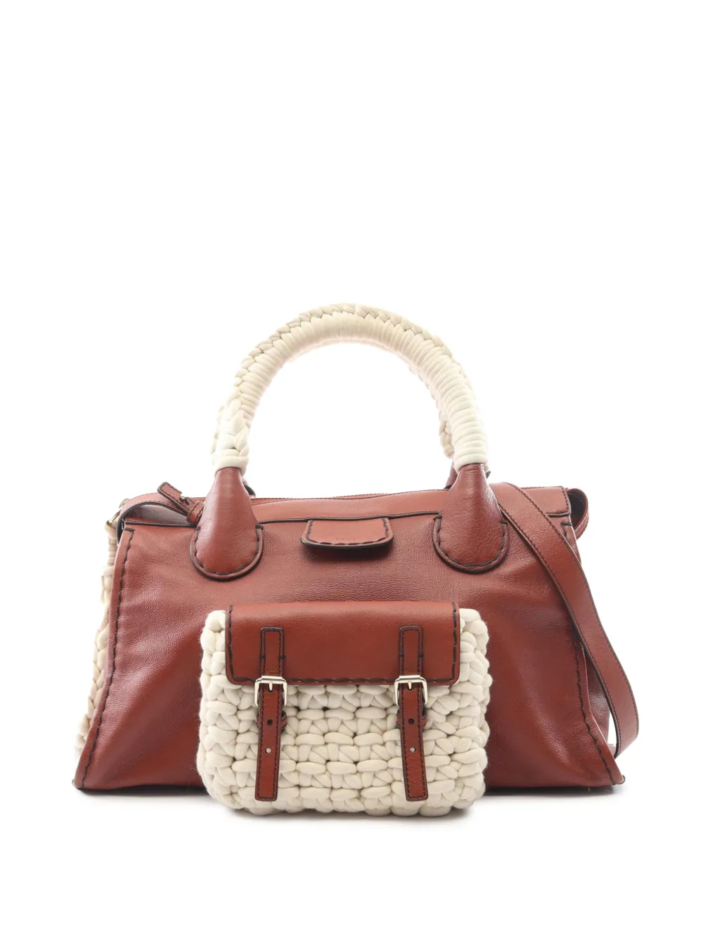 Chloé Pre-Owned Borsa a tracolla Edith in pelle 2006-2021 - Marrone
