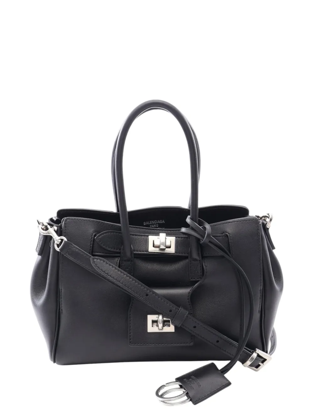 Balenciaga Pre-Owned 2005-2026 mini Bel Air Carry All Tote Satchel-Tasche aus Kalbsleder - Schwarz