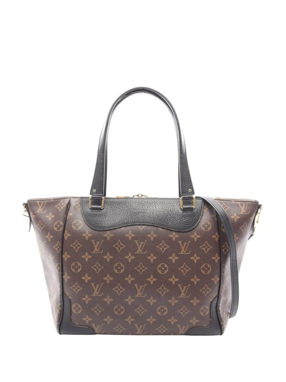 Pre-owned Louis Vuitton 2014 Monogram Estrela Mm Satchel In Brown