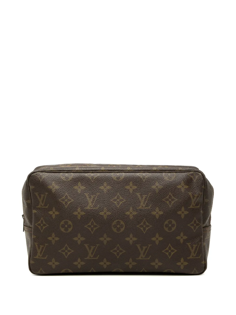 Louis Vuitton Pre-Owned 1983 Trousse Toilette 28 Clutch mit Monogramm - Braun