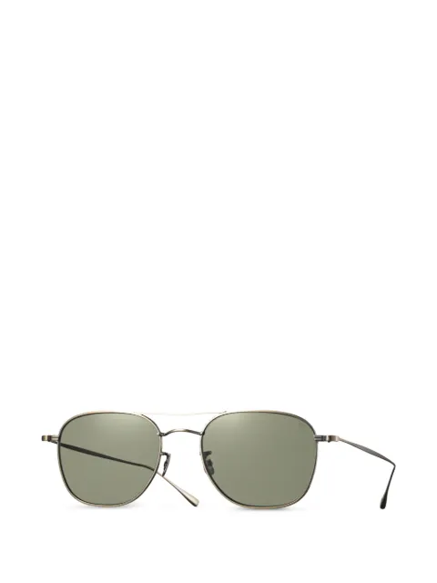 Eyevan7285 1014 double-bridge rectangle-frame sunglasses