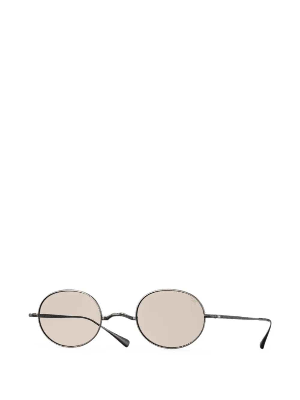 Eyevan7285 901E zonnebril met rond montuur Grijs
