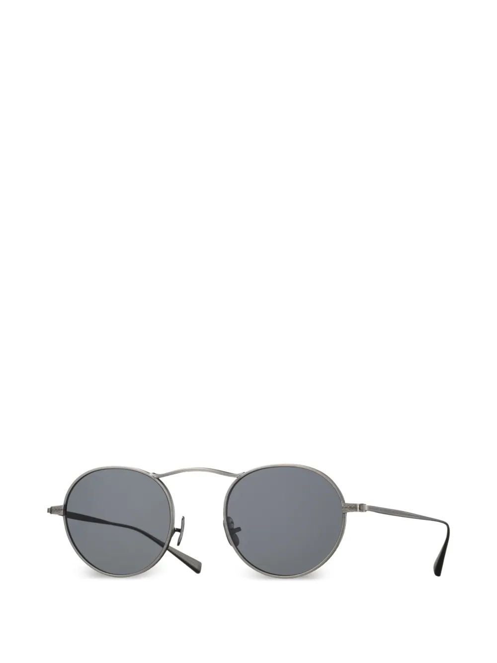 Eyevan7285 Safari-E Sonnenbrille mit rundem Gestell - Grau