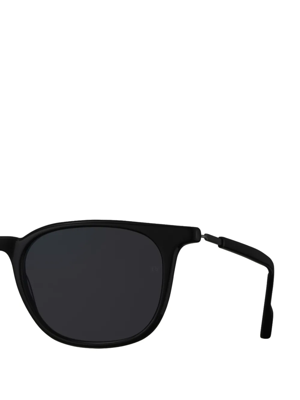Eyevan7285 P21E zonnebril met vierkant montuur Zwart