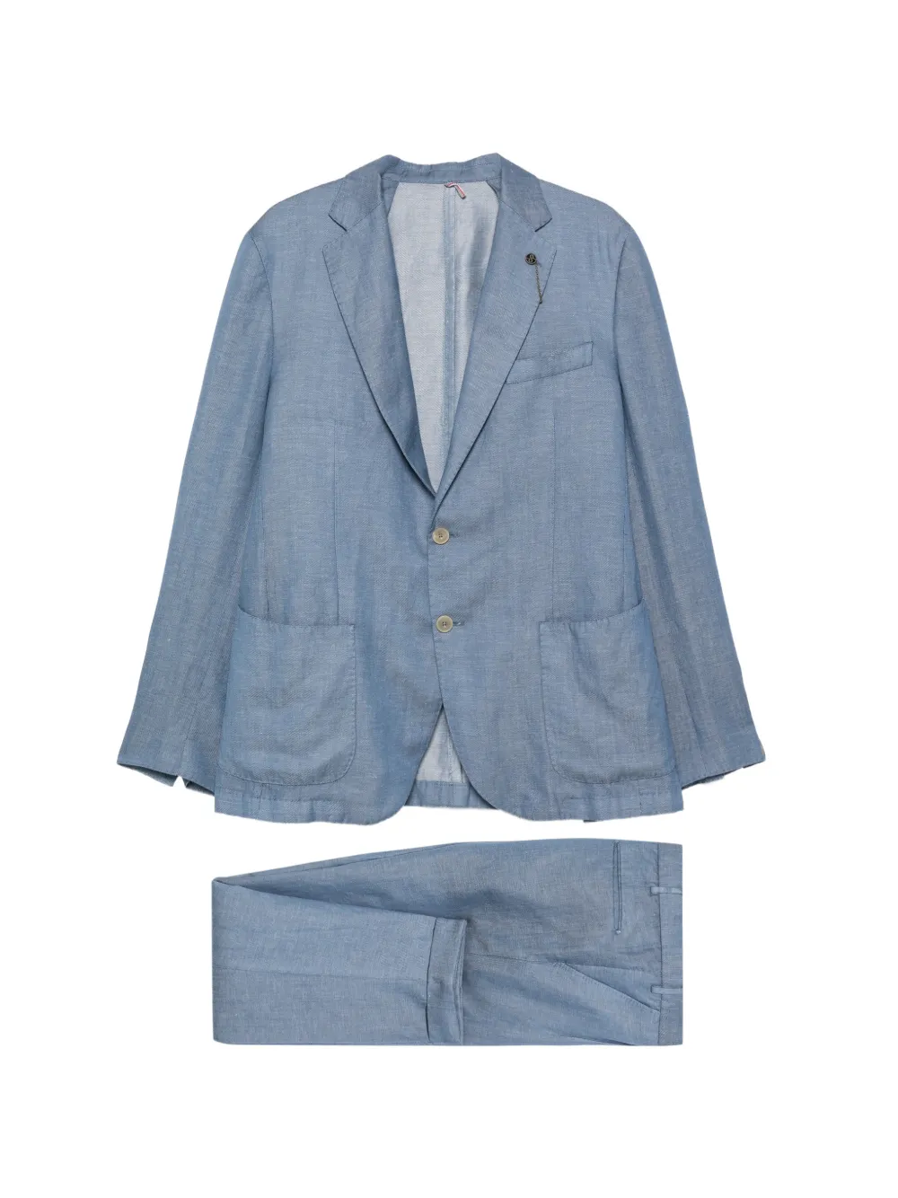 Biagio Santaniello notch-lapel single-breasted suit