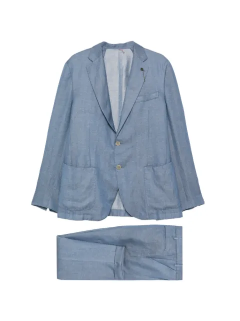 Biagio Santaniello notch-lapel single-breasted suit