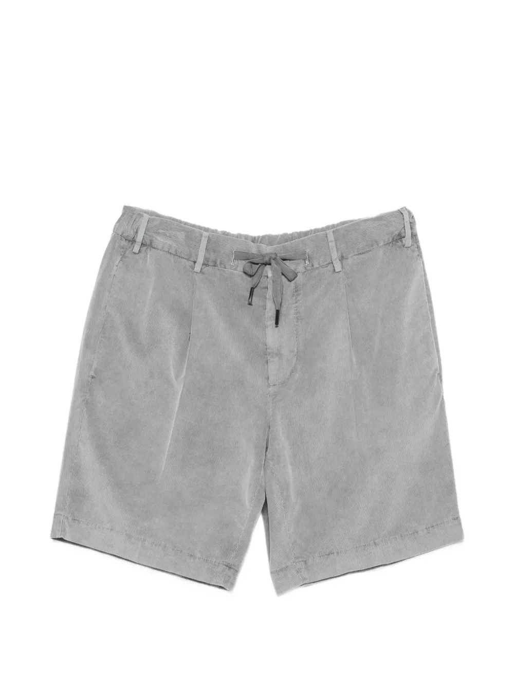 Biagio Santaniello corduroy-effect shorts - Grigio